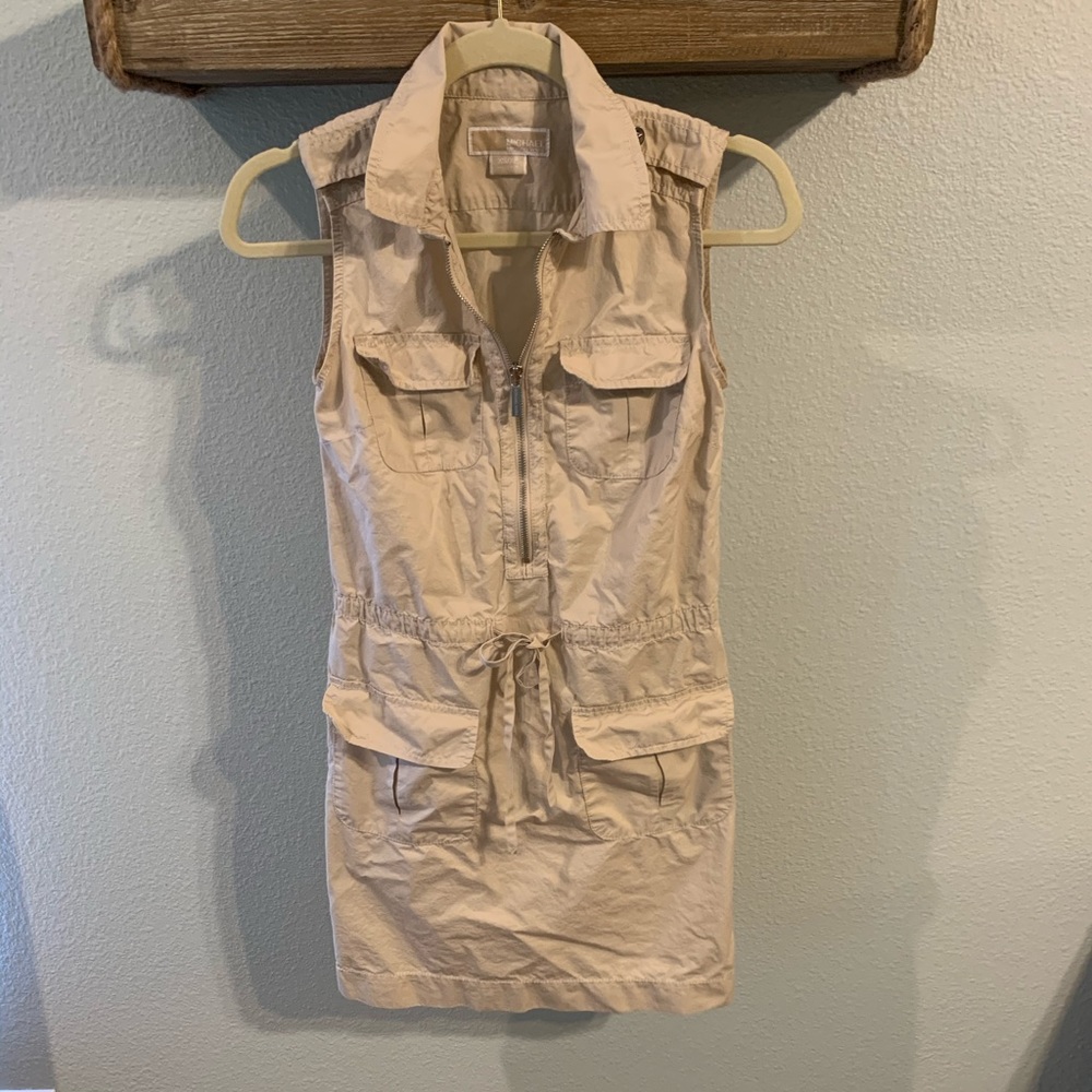 Michael Kors Safari Dress with Pockets